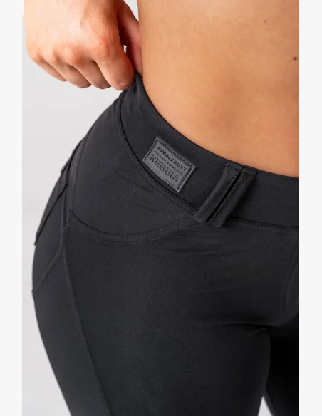 NEBBIA • NEBBIA Leggings Flared Bubble Butt 2.0 POWER LIFT neri • NebShop