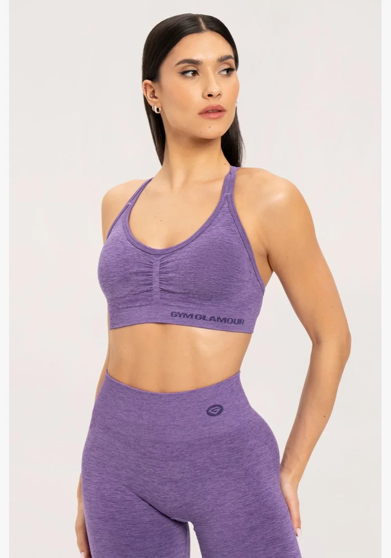 Gym Glamour Reggiseno seamless Violet • NebShop