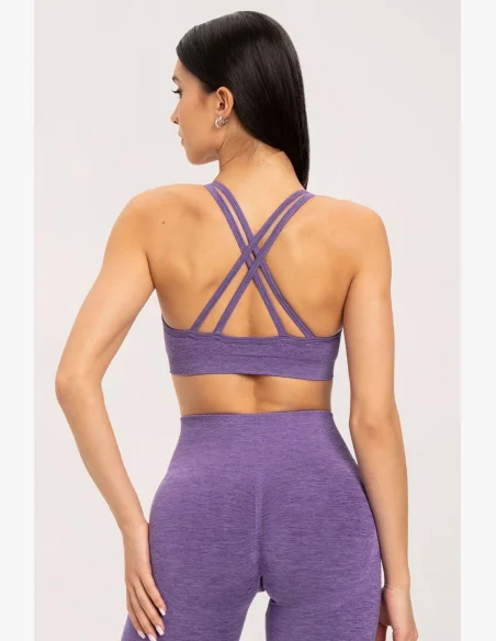 Gym Glamour Reggiseno seamless Violet • NebShop
