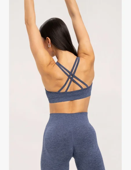 Gym Glamour Bra seamless Dark Blue • NebShop