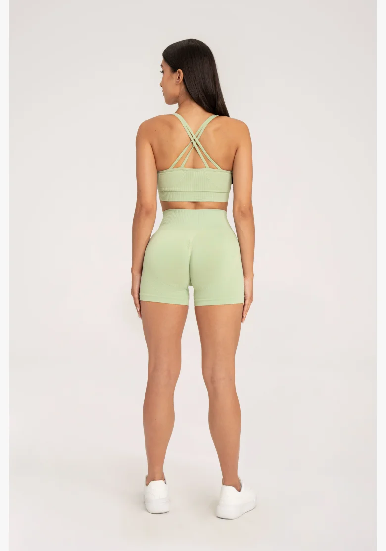 Gym Glamour Pantaloni push up 2.0 Pistacchio • NebShop
