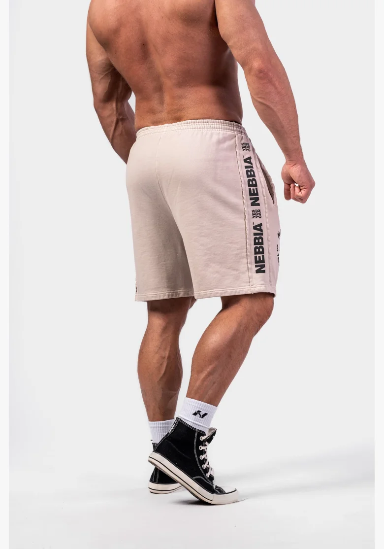NEBBIA • NEBBIA Washed pantaloni sportivi LEGEND grigi • NebShop