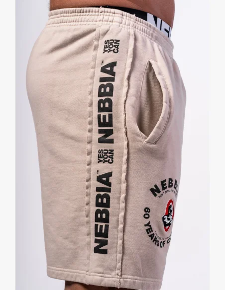 NEBBIA • NEBBIA Washed pantaloni sportivi LEGEND grigi • NebShop