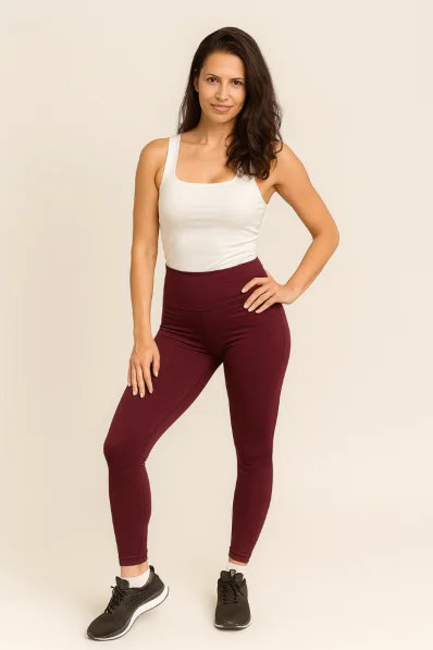 ZOMBE • ZOMBE Push Up Leggings bordeaux • NebShop 2