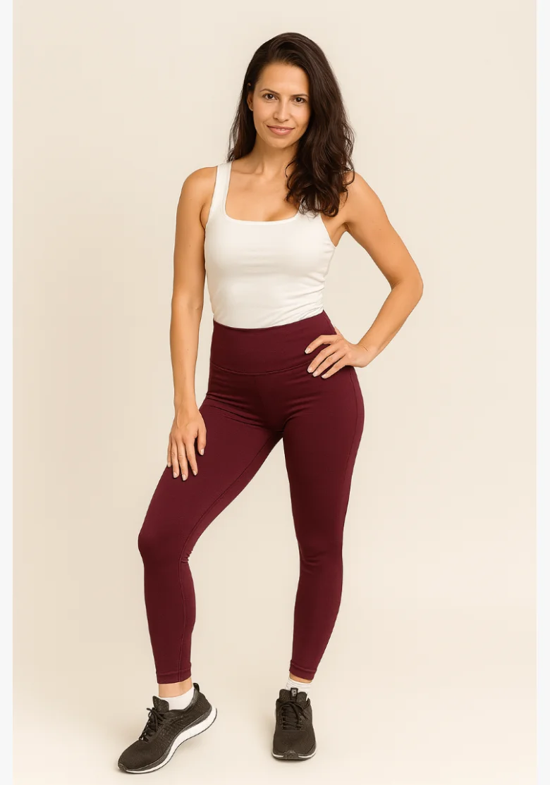 ZOMBE • ZOMBE Push Up Leggings bordeaux • NebShop