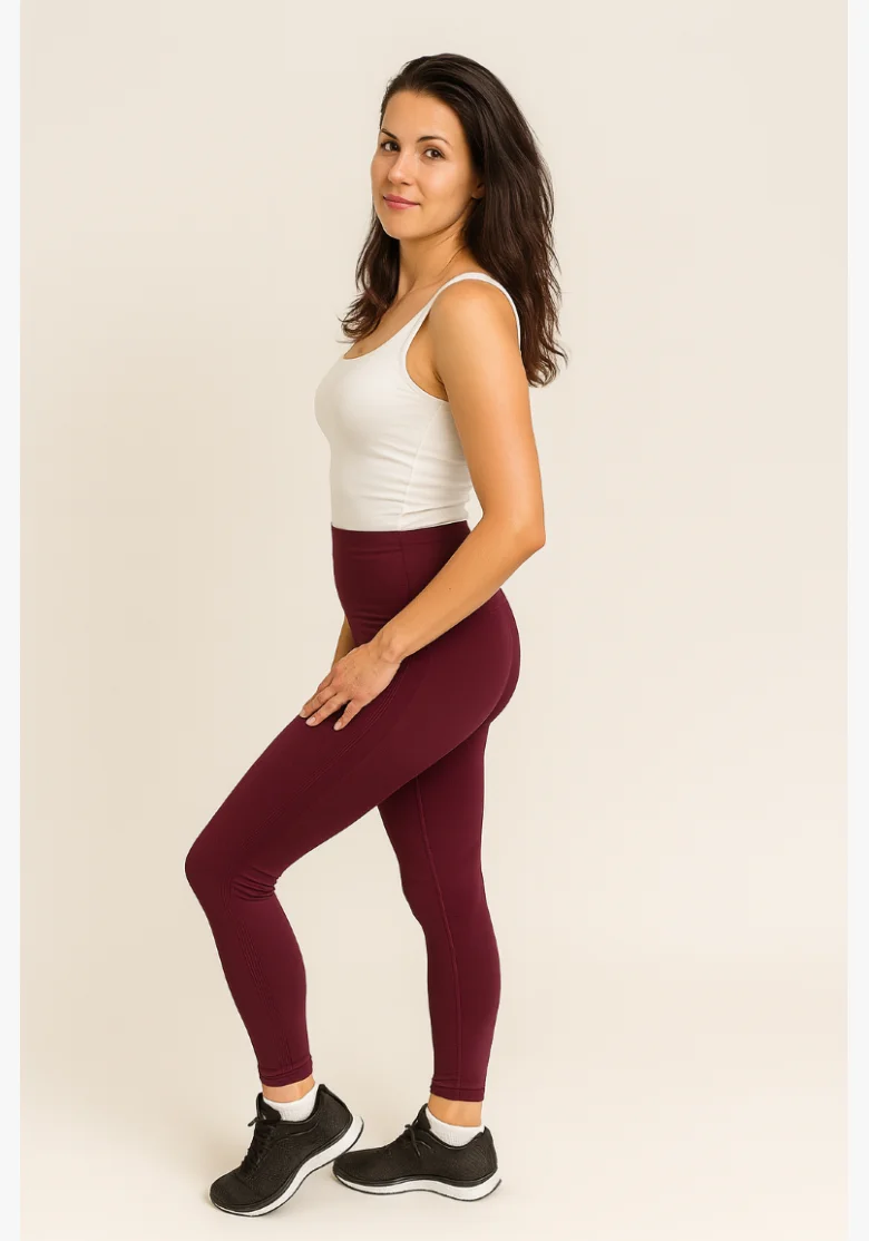 ZOMBE • ZOMBE Push Up Leggings bordeaux • NebShop