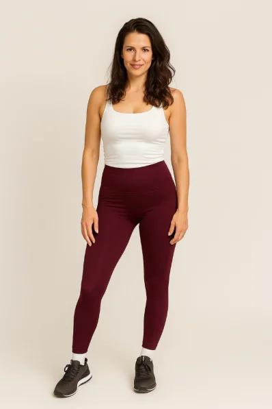ZOMBE • ZOMBE Push Up Leggings bordeaux • NebShop
