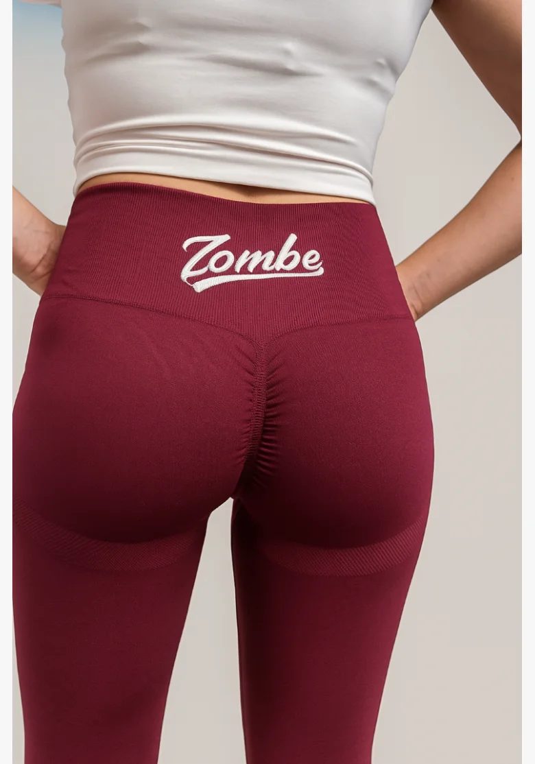 ZOMBE • ZOMBE Push Up Leggings bordeaux • NebShop