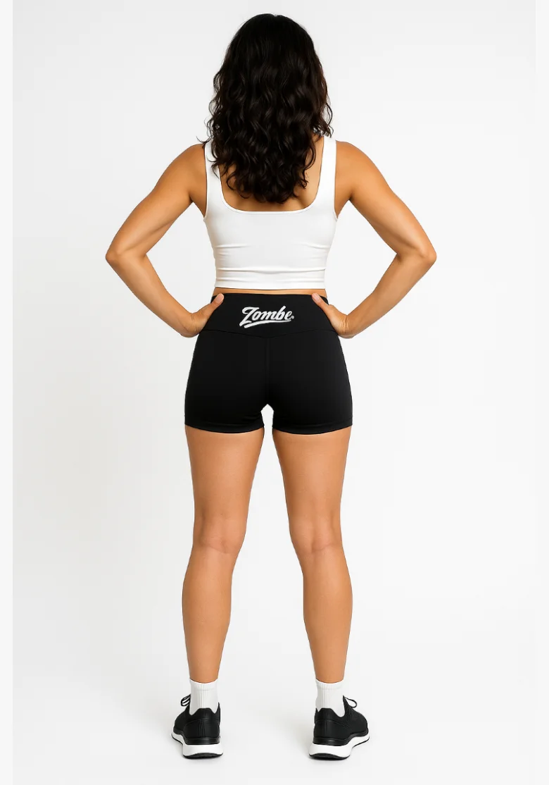 ZOMBE • ZOMBE Mini Pantaloni Corti Go Shorty neri • NebShop