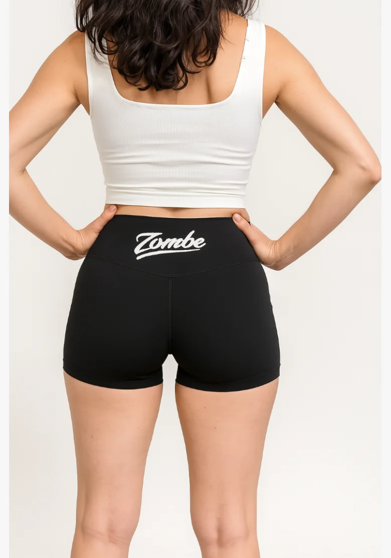 ZOMBE • ZOMBE Mini Pantaloni Corti Go Shorty neri • NebShop