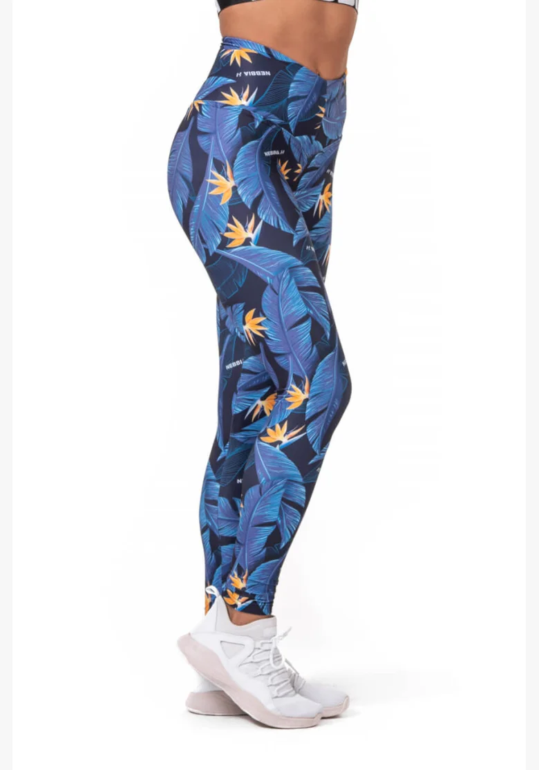 NEBBIA • Leggings Ocean Power a vita alta • NEBBIAshop.cz