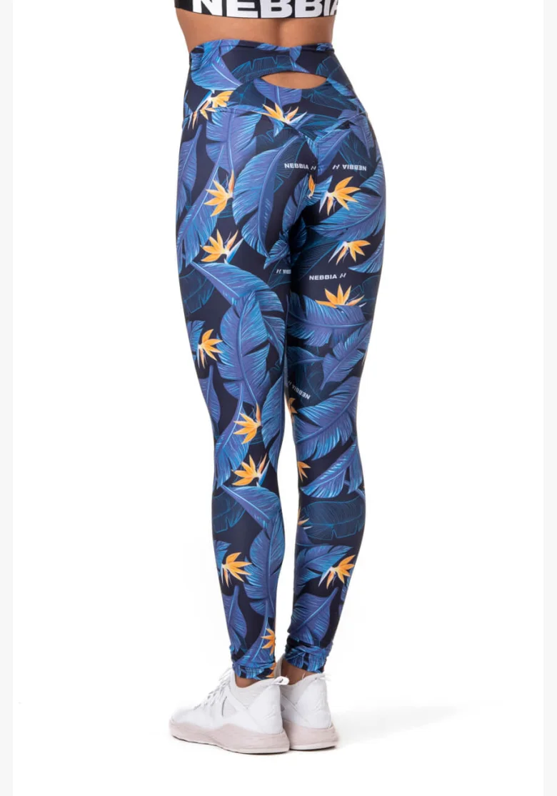 NEBBIA • Leggings Ocean Power a vita alta • NEBBIAshop.cz