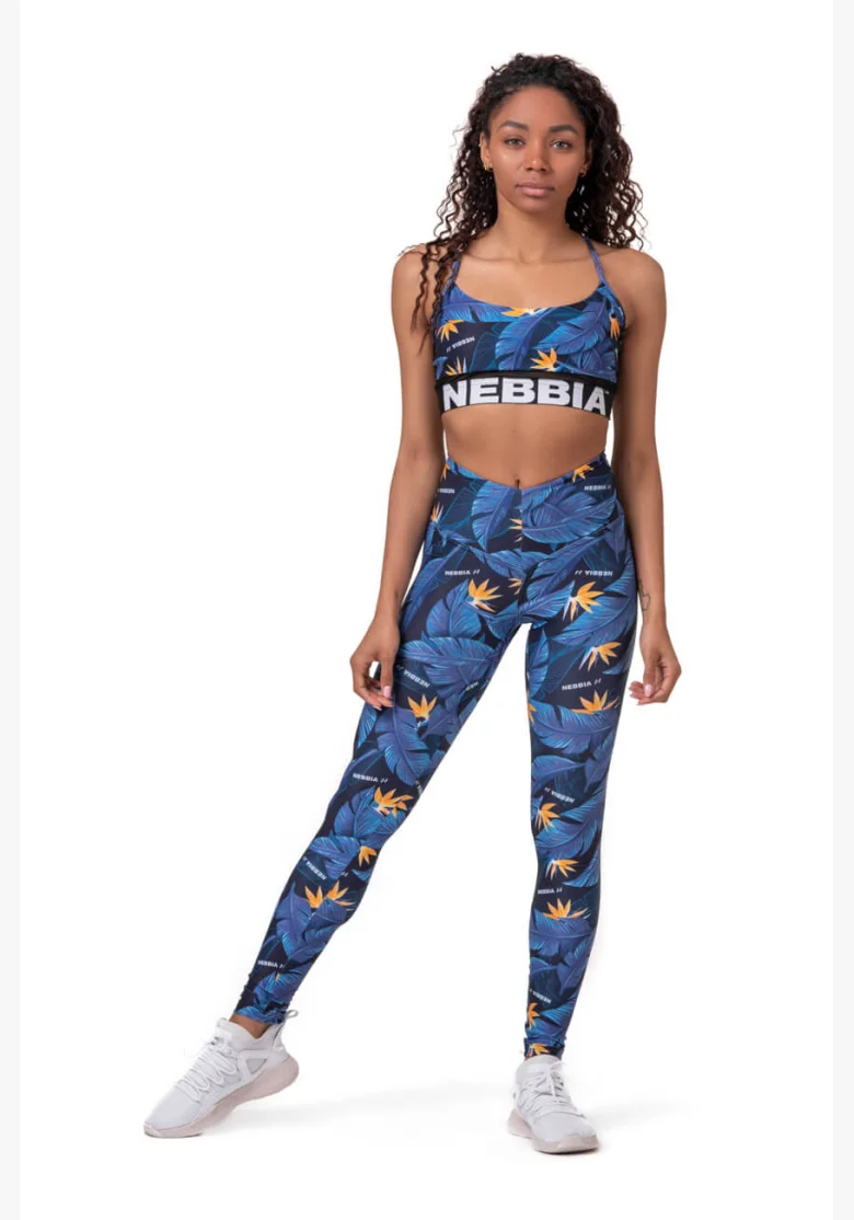 NEBBIA • Leggings Ocean Power a vita alta • NEBBIAshop.cz