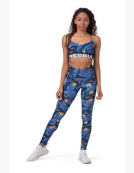 NEBBIA • Leggings Ocean Power a vita alta • NEBBIAshop.cz