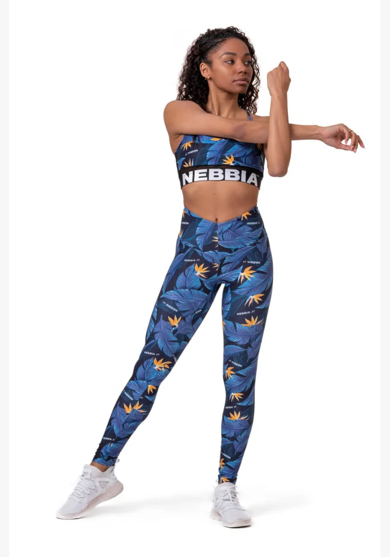 NEBBIA • Leggings Ocean Power a vita alta • NEBBIAshop.cz