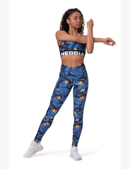 NEBBIA • Leggings Ocean Power a vita alta • NEBBIAshop.cz