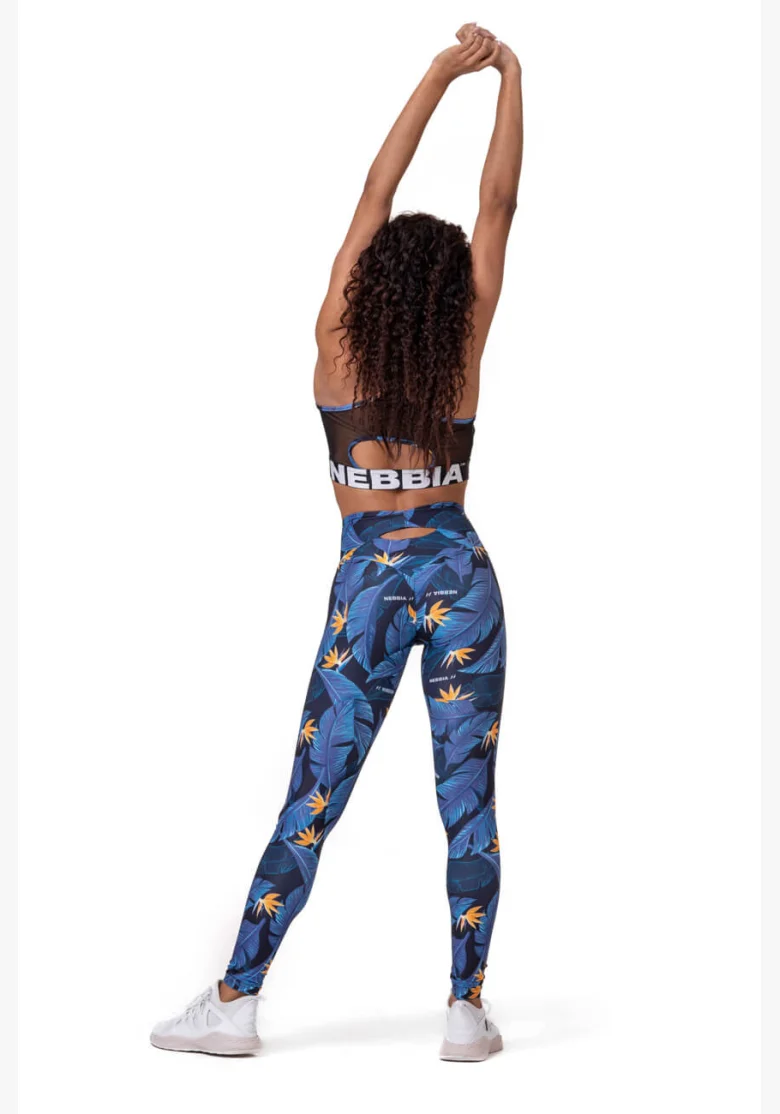 NEBBIA • Leggings Ocean Power a vita alta • NEBBIAshop.cz