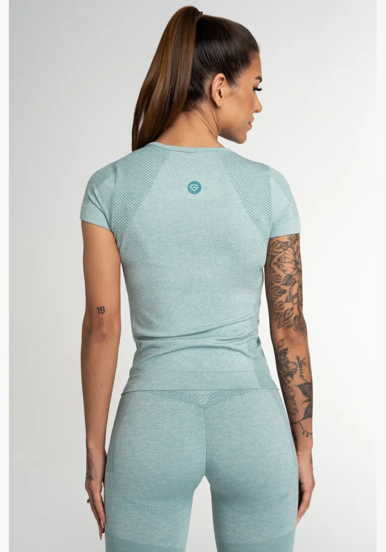 GYM GLAMOUR • Gym Glamour Top Fusion Green • NebShop