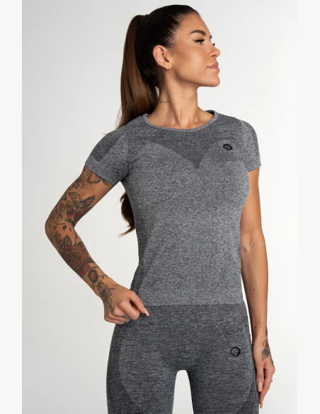 GYM GLAMOUR • Gym Glamour Top Fusion Grey • NebShop