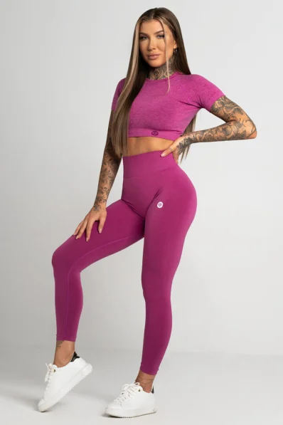 GYM GLAMOUR • Gym Glamour Leggings Second Skin Pink • NebShop