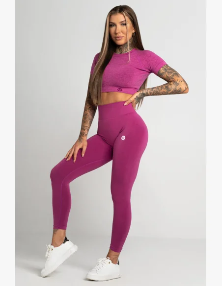 GYM GLAMOUR • Gym Glamour Leggings Second Skin Pink • NebShop
