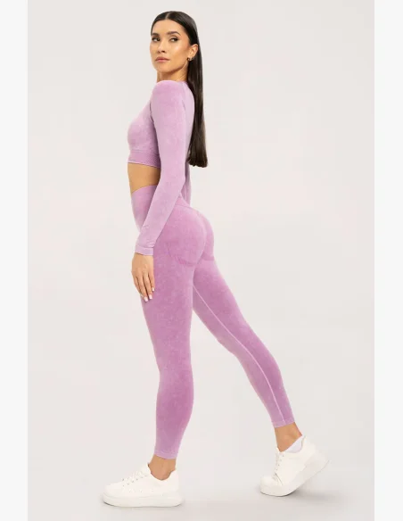 Gym Glamour Stone Washed rosa • NebShop