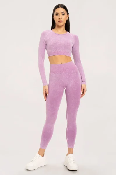 Gym Glamour Stone Washed rosa • NebShop