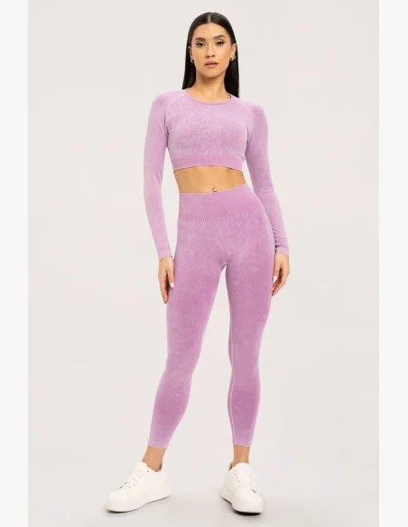 Gym Glamour Stone Washed rosa • NebShop