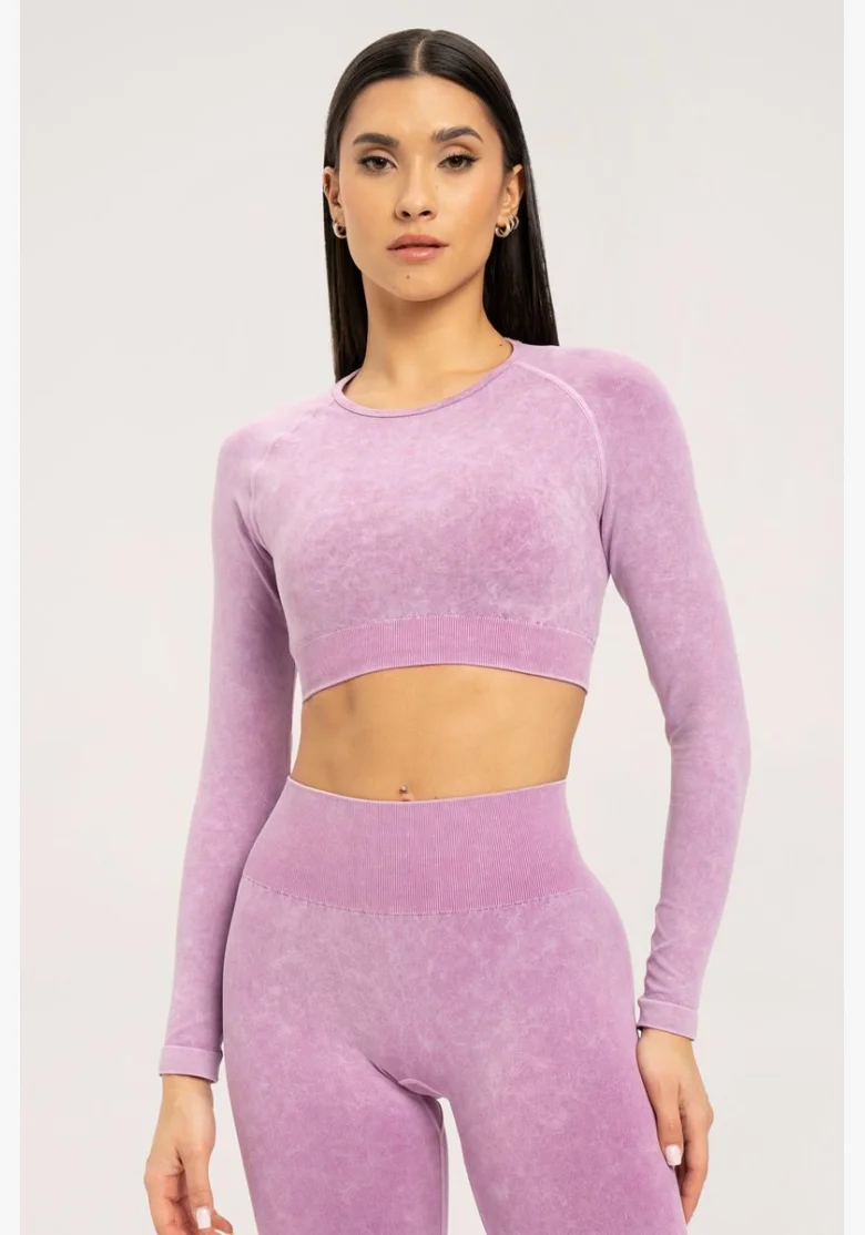 Gym Glamour Stone Washed rosa • NebShop