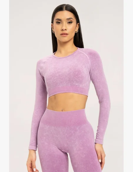 Gym Glamour Stone Washed rosa • NebShop