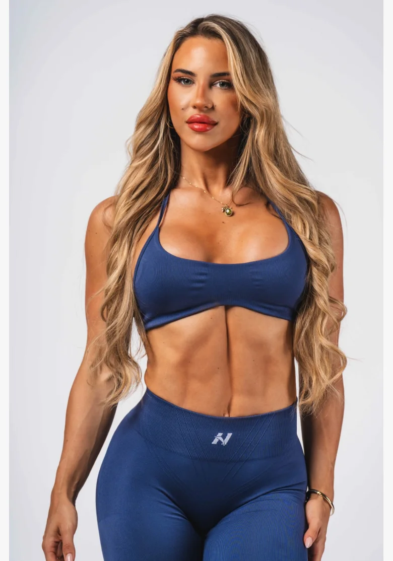 NEBBIA Reggiseno Lift-Up senza cuciture Flow Seamless blu