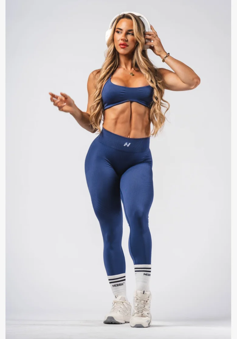 NEBBIA Reggiseno Lift-Up senza cuciture Flow Seamless blu