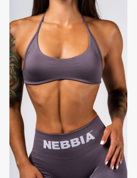 NEBBIA Bra Lift-Up Seamless Flow Grigio