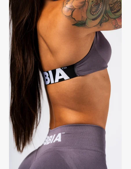 NEBBIA Bra Lift-Up Seamless Flow Grigio