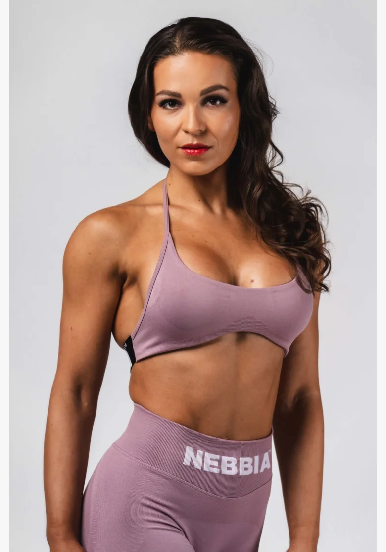 NEBBIA Reggiseno Lift-Up Seamless Flow Rosa