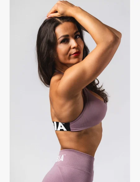 NEBBIA Reggiseno Lift-Up Seamless Flow Rosa