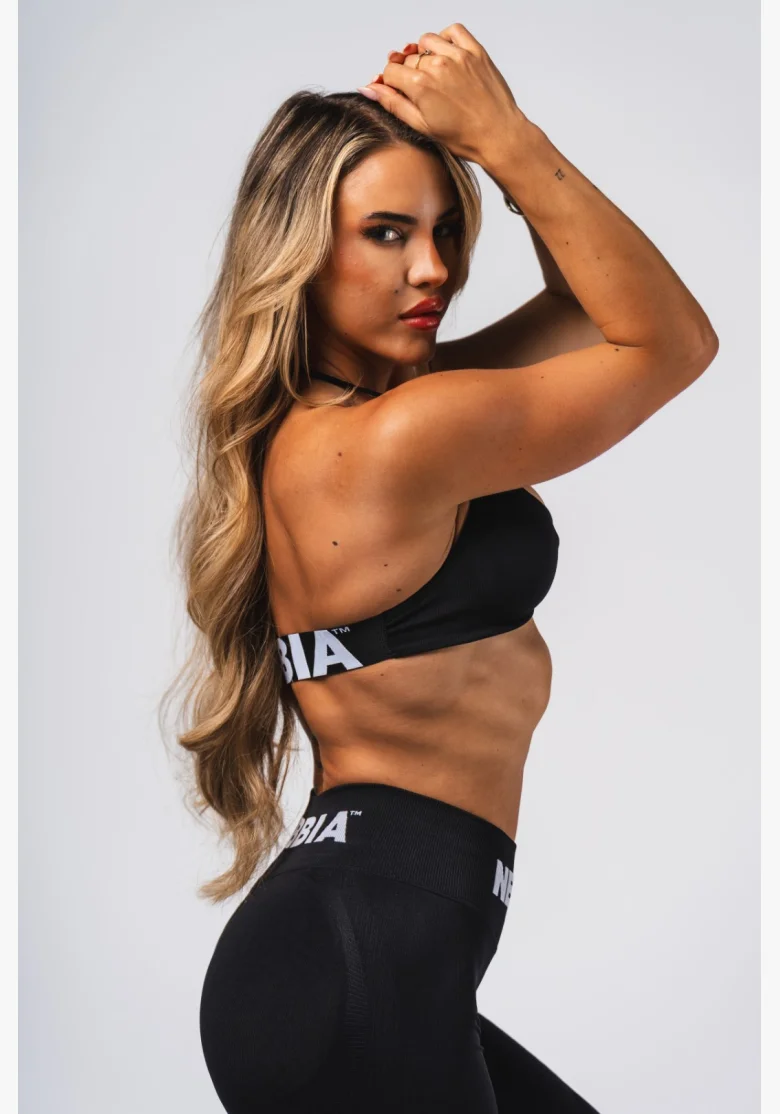NEBBIA Reggiseno Lift-Up Seamless Flow Nero