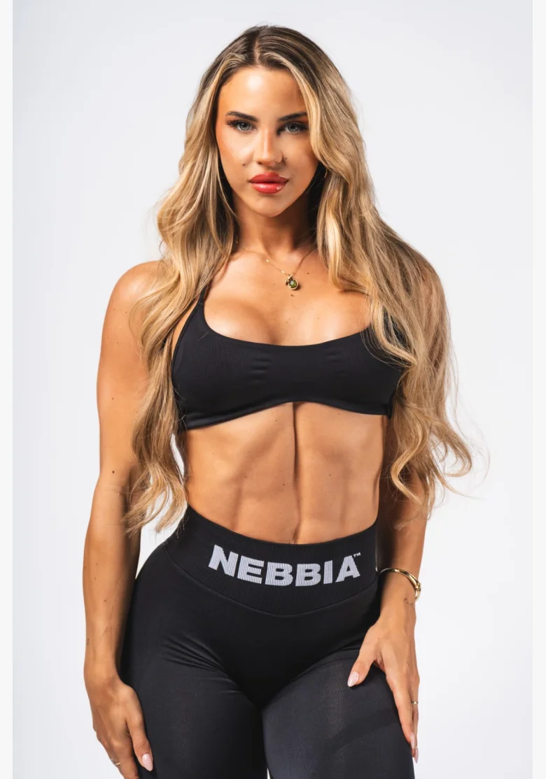 NEBBIA Reggiseno Lift-Up Seamless Flow Nero
