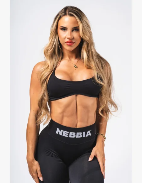 NEBBIA Reggiseno Lift-Up Seamless Flow Nero