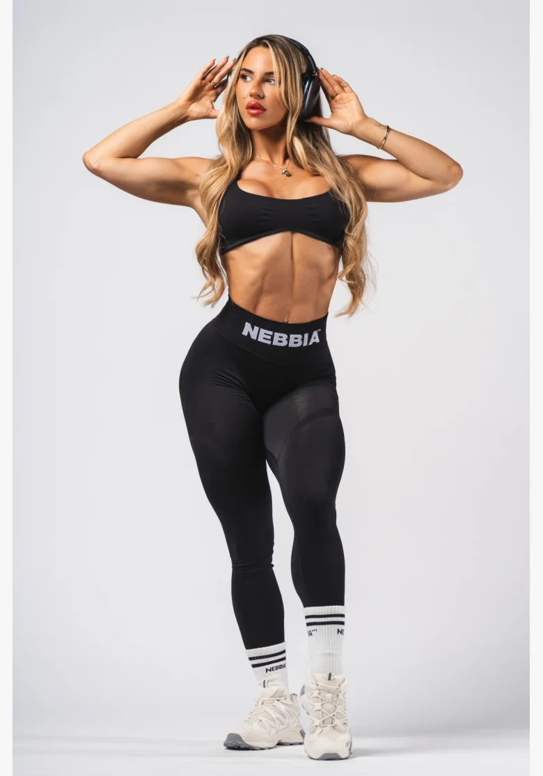 NEBBIA Reggiseno Lift-Up Seamless Flow Nero