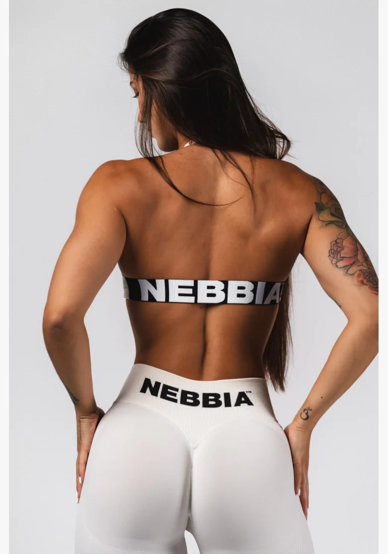 NEBBIA Leggings extra push-up senza cuciture a vita alta Flow Seamless crema