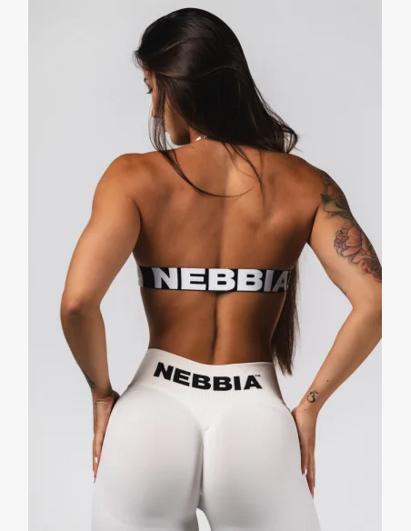 NEBBIA Leggings extra push-up senza cuciture a vita alta Flow Seamless crema