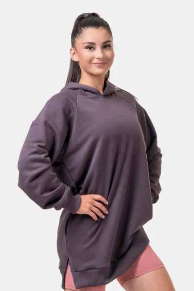 NEBBIA • Felpa Everyday HERO con cappuccio lunga • NEBBIAshop.cz
