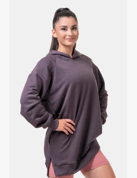 NEBBIA • Felpa Everyday HERO con cappuccio lunga • NEBBIAshop.cz