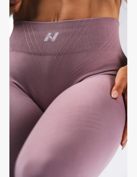 NEBBIA Shape Seamless maximum push-up leggings FLOW SEAMLESS rosa