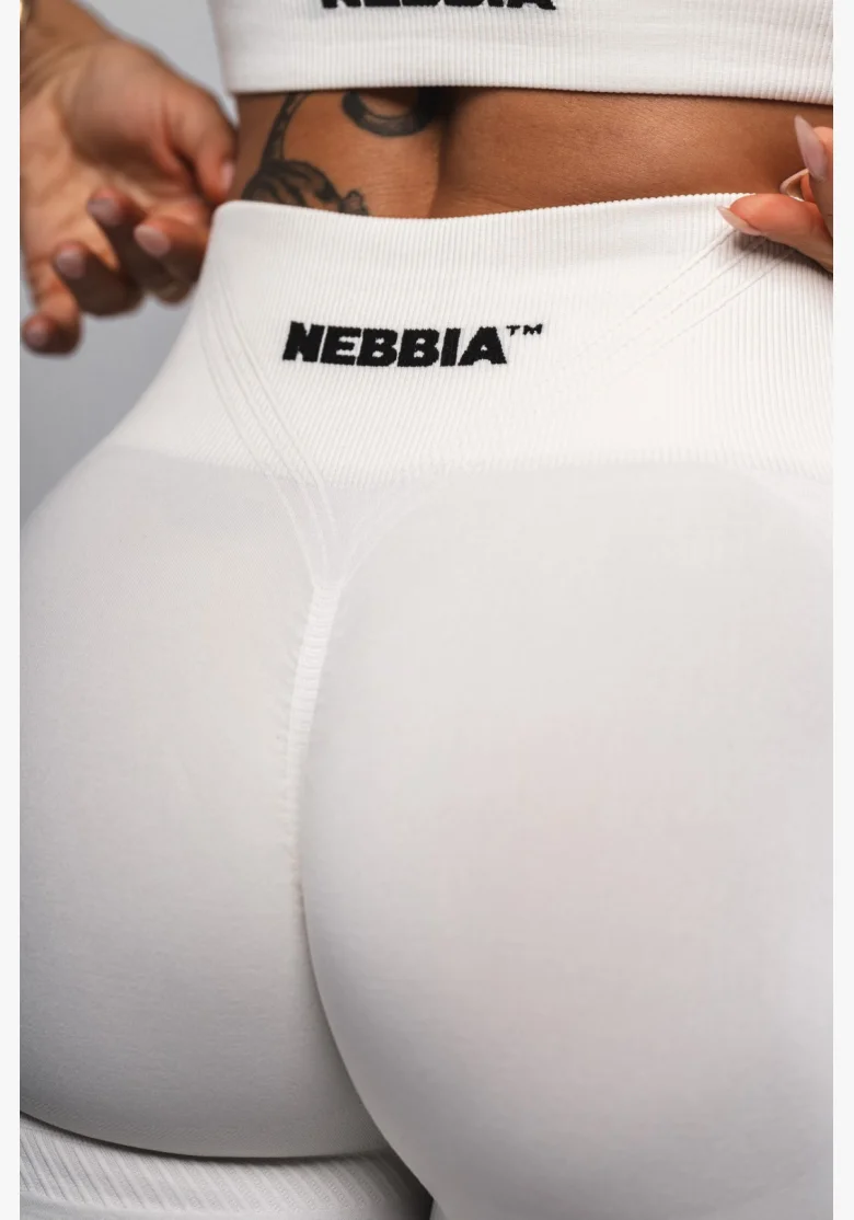 NEBBIA Leggings push-up senza cuciture maximum modellanti FLOW SEAMLESS crema