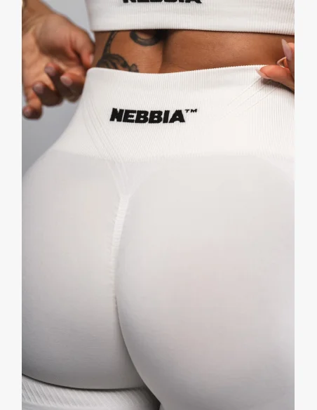 NEBBIA Leggings push-up senza cuciture maximum modellanti FLOW SEAMLESS crema