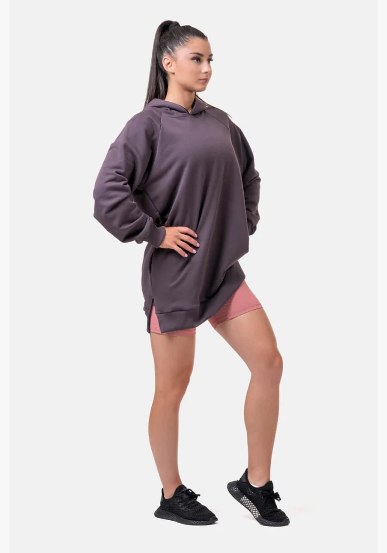 NEBBIA • Felpa Everyday HERO con cappuccio lunga • NEBBIAshop.cz