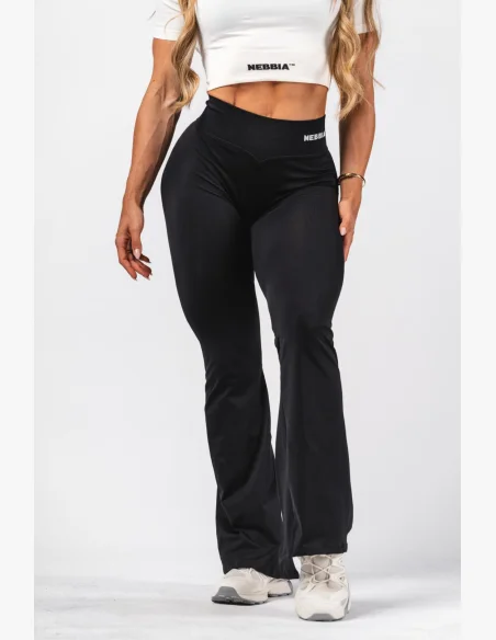NEBBIA Pantaloni flared modellanti senza cuciture FLOW SEAMLESS