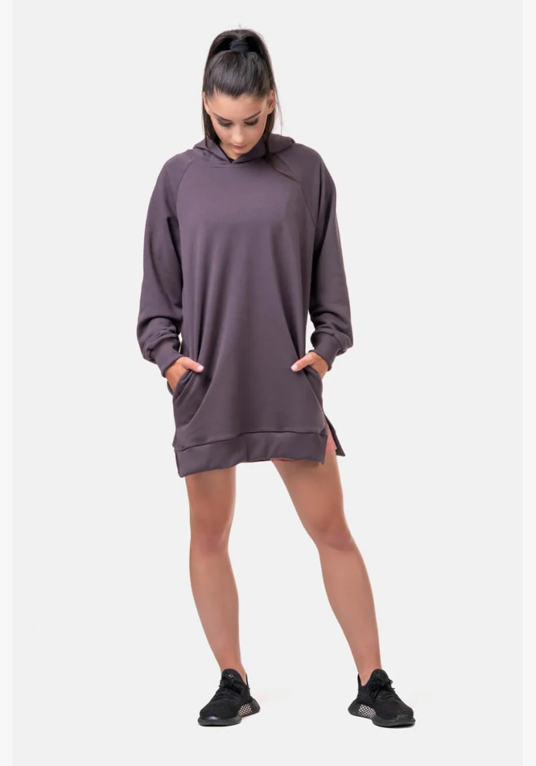 NEBBIA • Felpa Everyday HERO con cappuccio lunga • NEBBIAshop.cz